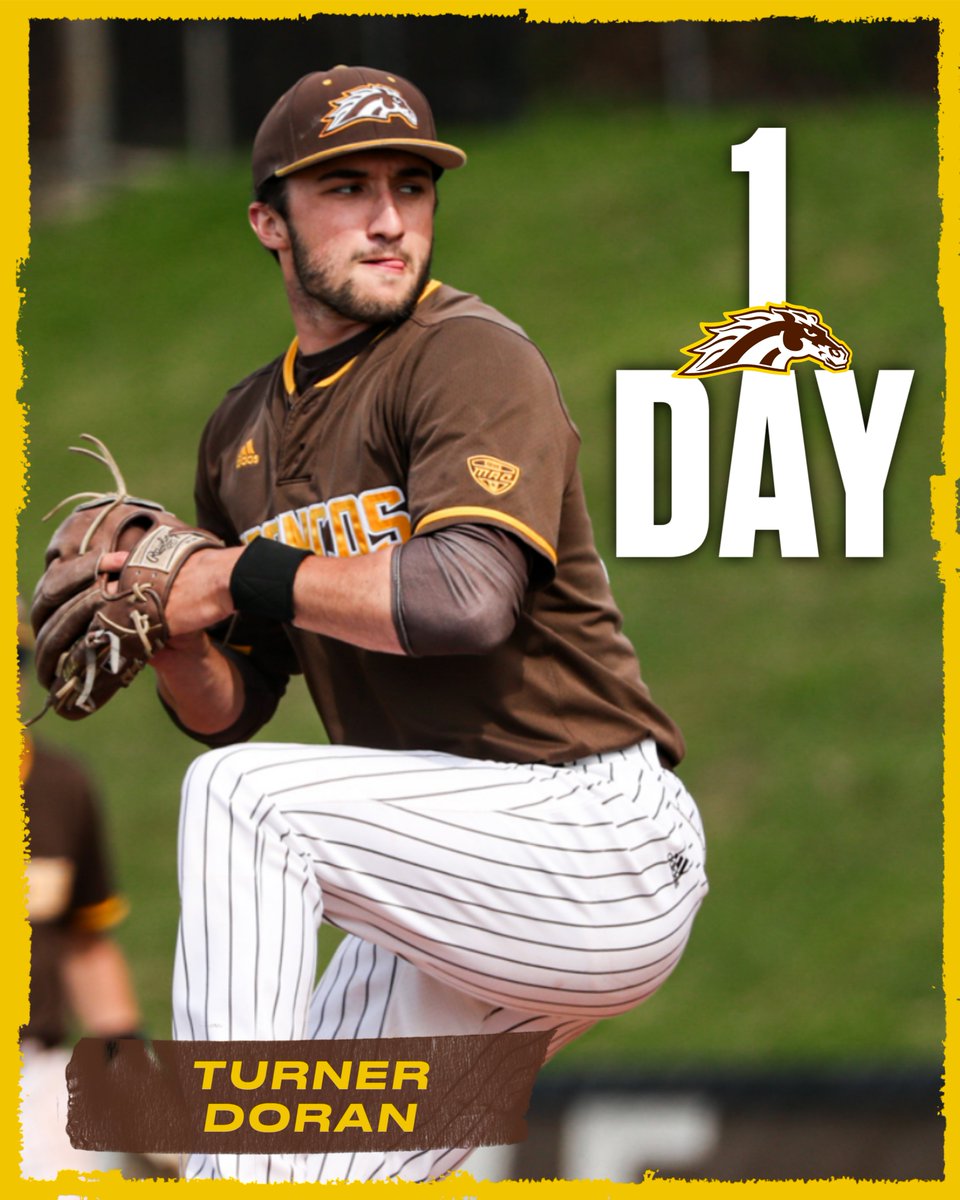 WMUBaseball's tweet photo. We're 1⃣ day away! The Broncos open up the 2026 season TOMORROW against Pitt!

#BroncosReign https://t.co/MmwRu6tkI9