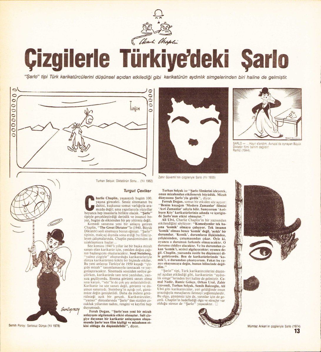 Mehmetcan198's tweet photo. #CharlieChaplin #Şarlo #MaryPickford #DouglasFairbanks #DWGriffith #OonaONeill #MabelNormand #sinema #sessizsinema #karikatür #Nisan #1989yılı @Yasemin70619829 @tchulya80 @_Arsiv_ https://t.co/IYyqZnU3Lv