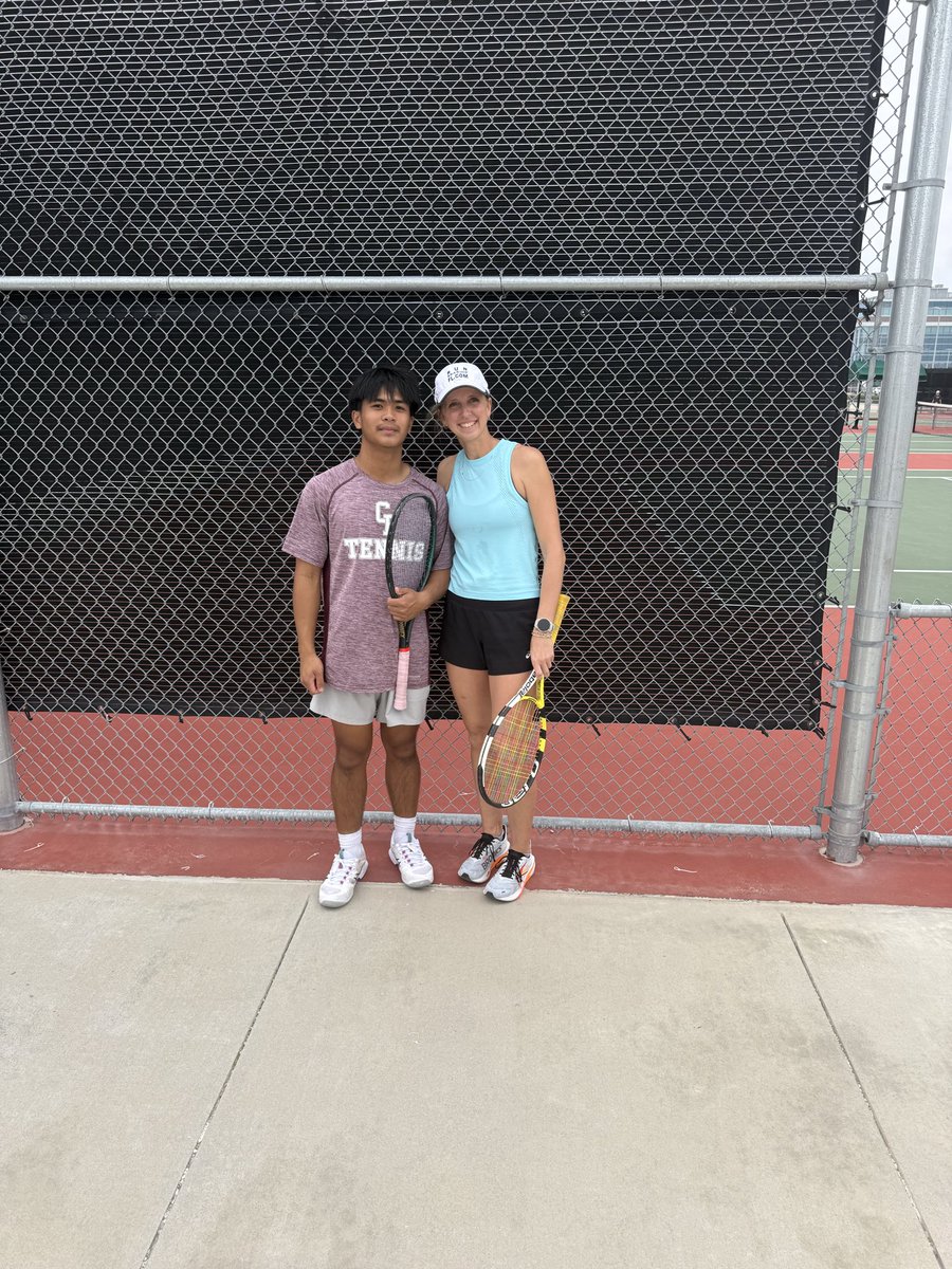 Cy_FairTennis's tweet photo. We had a great time yesterday at the Student/Staff tennis tournament. Thank you everyone who came out to play with our students! We love our teachers!

Corken/Elle-1st
Timmons/Josiah-2nd
Ehrig/Chu-3rd
Conso champs-Monagas/Delaney https://t.co/ysyw0RMOtU