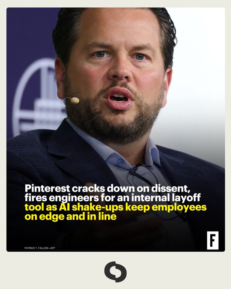 Seismicfound's tweet photo. @fortunemag revealed that just when regular people figure out how to use AI for their benefit and as a form of protection, everything is taken away from them. Will everyday people ever benefit from AI?

#AI #ArtificialIntelligence #ResponsibleAI #pinterest #layoffs #bigtech #ceo https://t.co/hfjodYIR3u