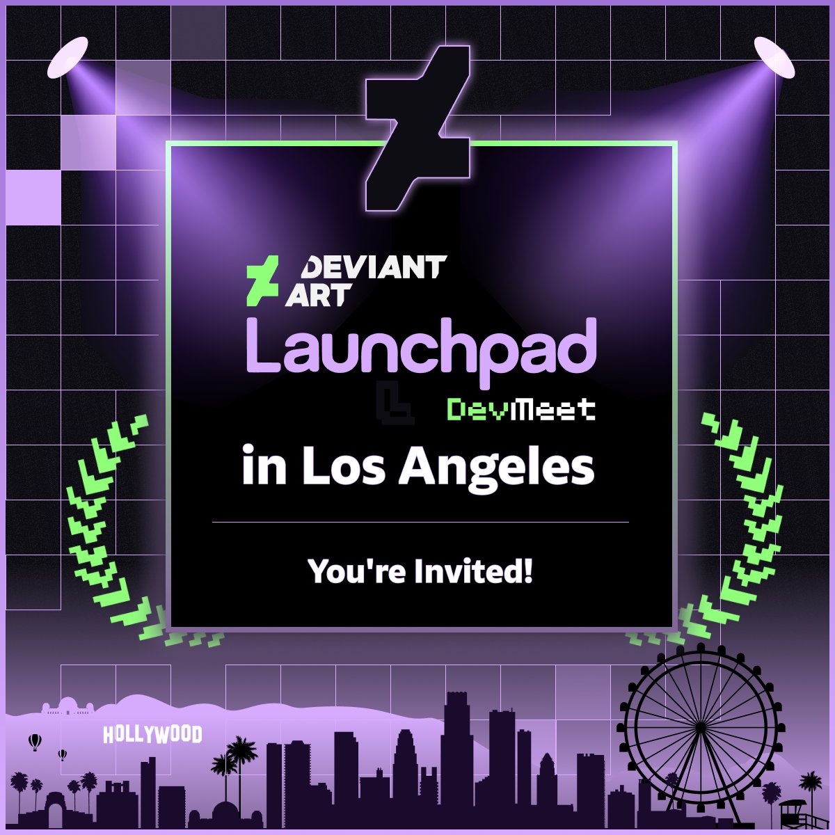 On March 12th, DeviantArt's throwing a DevMeet in Los Angeles showcasing seller success stories, creative sessions, and inspiration. If you're in LA or can travel, RSVP to celebrate in person!
bit.ly/460I9Ro