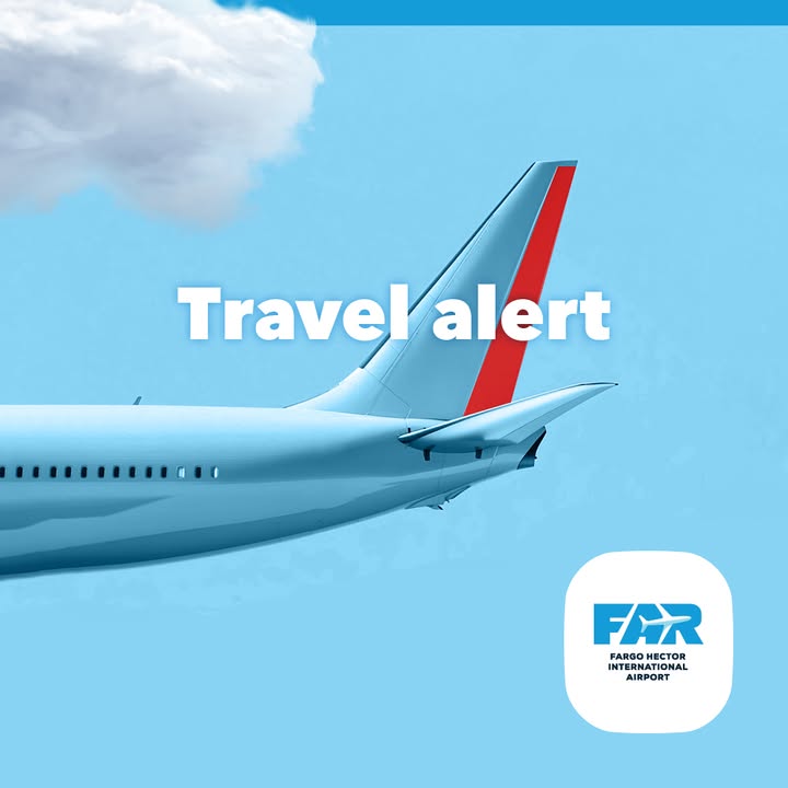 fargoairport's tweet photo. 🚨 Attention #FlyFargo travelers! We are currently transitioning TSA operations to our new security checkpoint.
We recommend arriving a little earlier than usual and allowing extra time for screening, especially during peak travel hours.
We appreciate your patience. https://t.co/W3CBE3TtYp