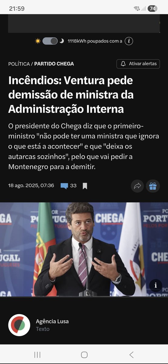 Este fulano não tem os mínimos. É nisto que votaram 1,7 milhões de portugueses?