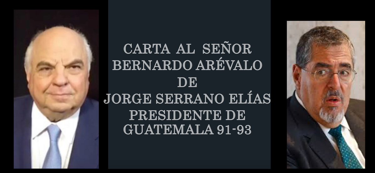 CARTA ABIERTA AL SEÑOR BERNARDO ARÉVALO
Por Jorge Serrano Elías
Señor Arévalo, ¡son unos verdaderos magos! Inscribieron el partido Semilla y realizaron sus asambleas con puros muertos, firmas falsas y DPI inventados.

Resulta increíble que con el 1% de intención de voto hayan