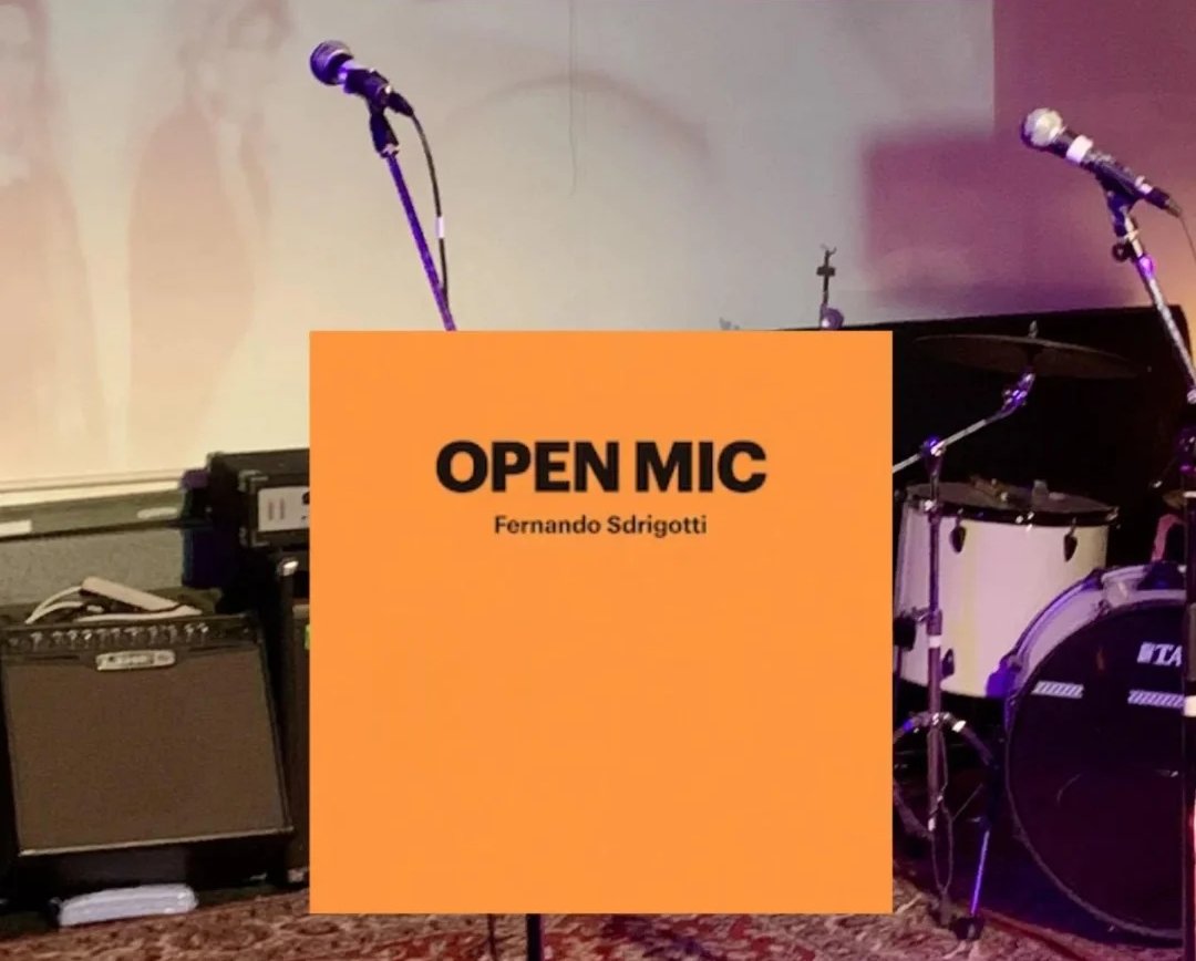 Sdrigotti is sharing work from the archive 

A novella, Open Mic, is available again the link below 👇