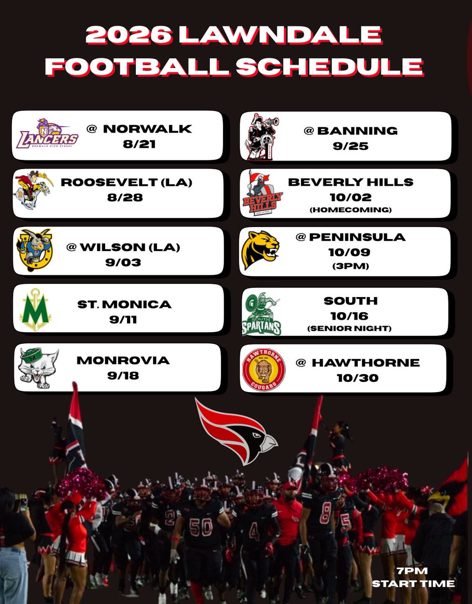 Lawndale Football tweet media