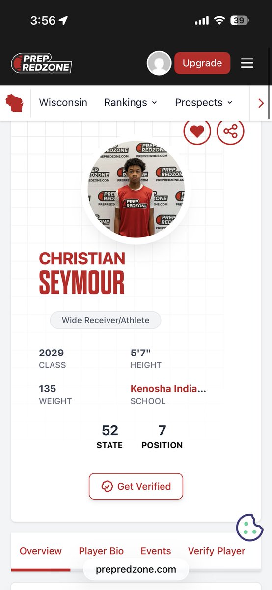 Christian Seymour 2029 WR tweet media
