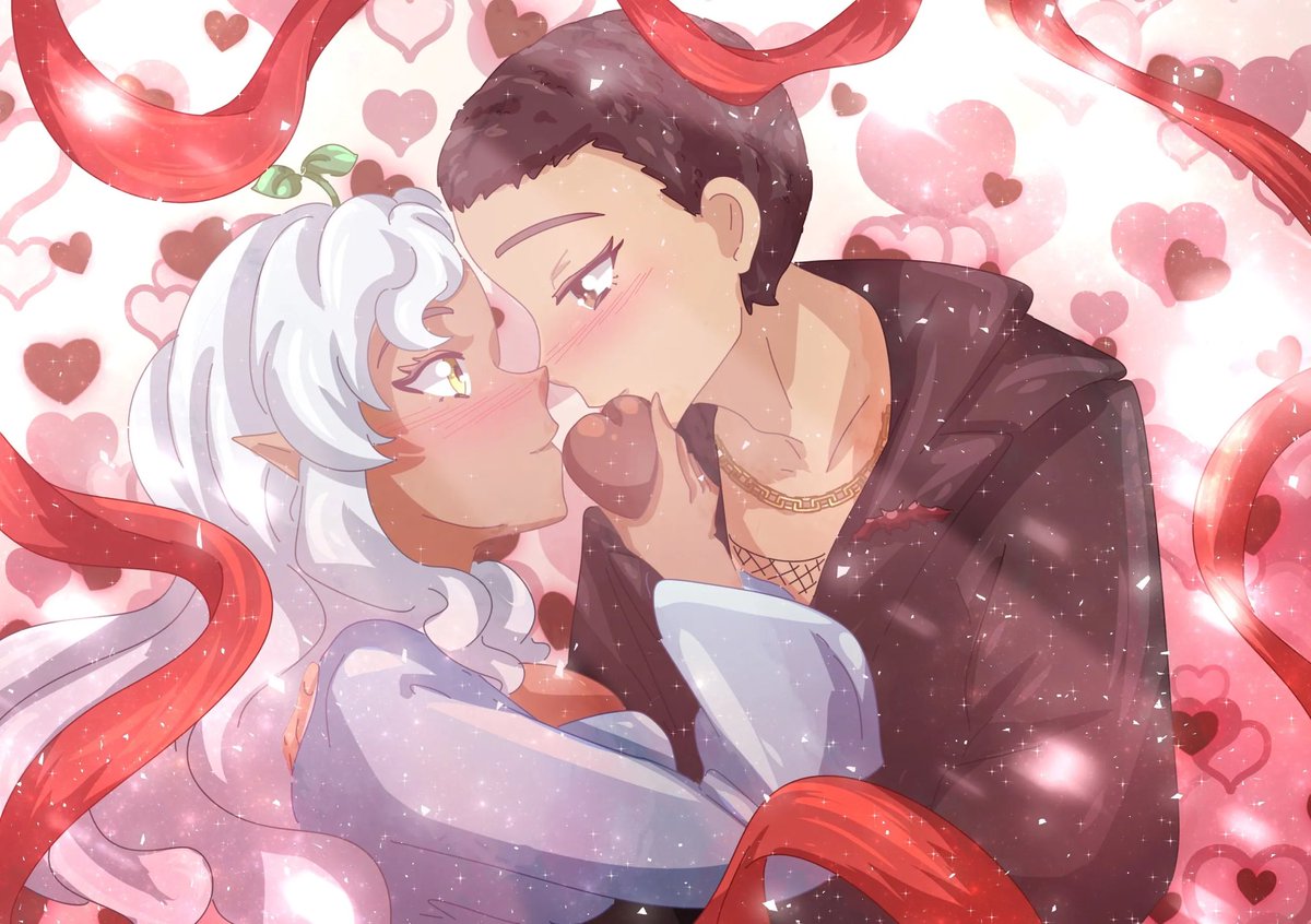 “Loves around the corner make sure you grab a treat and a baddie Elf in time for Valentine’s Day” 
                                                -Frieren 

Credits: Tiny_Witch on Vgen 
#ValentinesDay #VtuberEN