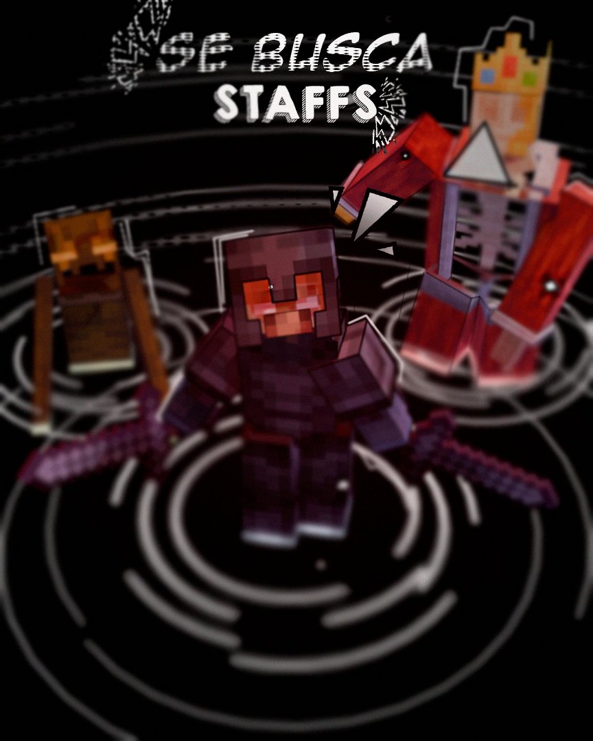 Buscamos staff para The Multiverse Of Madness

Porfavor los que deseen postularse comenten en este tweet, o contáctenos por twitter o discord.

Se buscan.

Modeladores 3D.
Builders.
Developers.