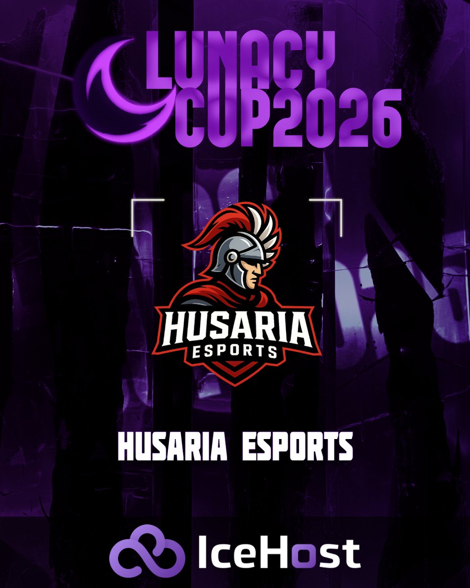 Witamy <a href="/HUSARIAEsports/">HUSARIA Esports</a>!
Husaria wjeżdża do gry, by rozbić szyki rywali i powalczyć o trofeum Lunacy Cup 2026.
<a href="/R4D1UScs/">R4D1US</a> 
<a href="/GGrzesieKK_/">GGrzesieKK</a> 
DzikiPikachu
<a href="/X3net1c/">X3net1c</a> 
<a href="/seeedjestgrozny/">seeed</a> 
Szarża po trofeum się zaczyna! 💪