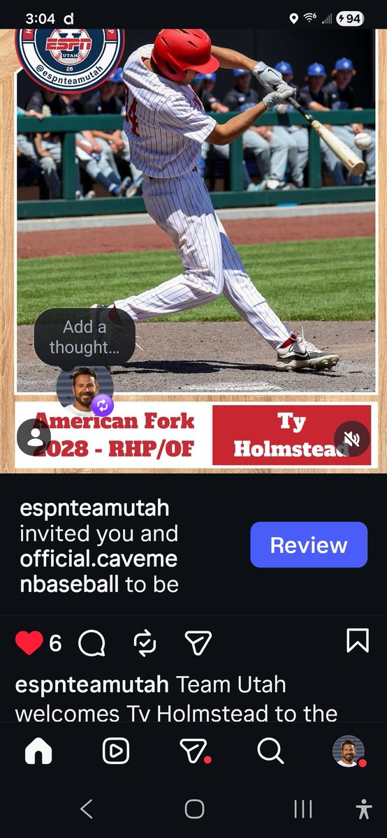 DaxHolmstead's tweet photo. 1 of 2 2028's invited to play with the 2027 team.@ArtilleryBASE @AmFork_Baseball @CoachBerg801 @PrepBaseballUT @utahscout1219 https://t.co/2WGDfpCDHM