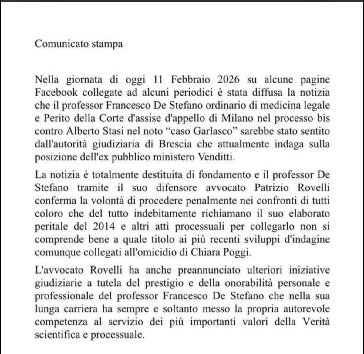 brethil_art's tweet image. Avevo pubblicato un post, ma non sono riuscita a modificarlo. Ho appena appreso da @SettGiallo che il Prof. #DeStefano non è stato sentito.
#Garlasco