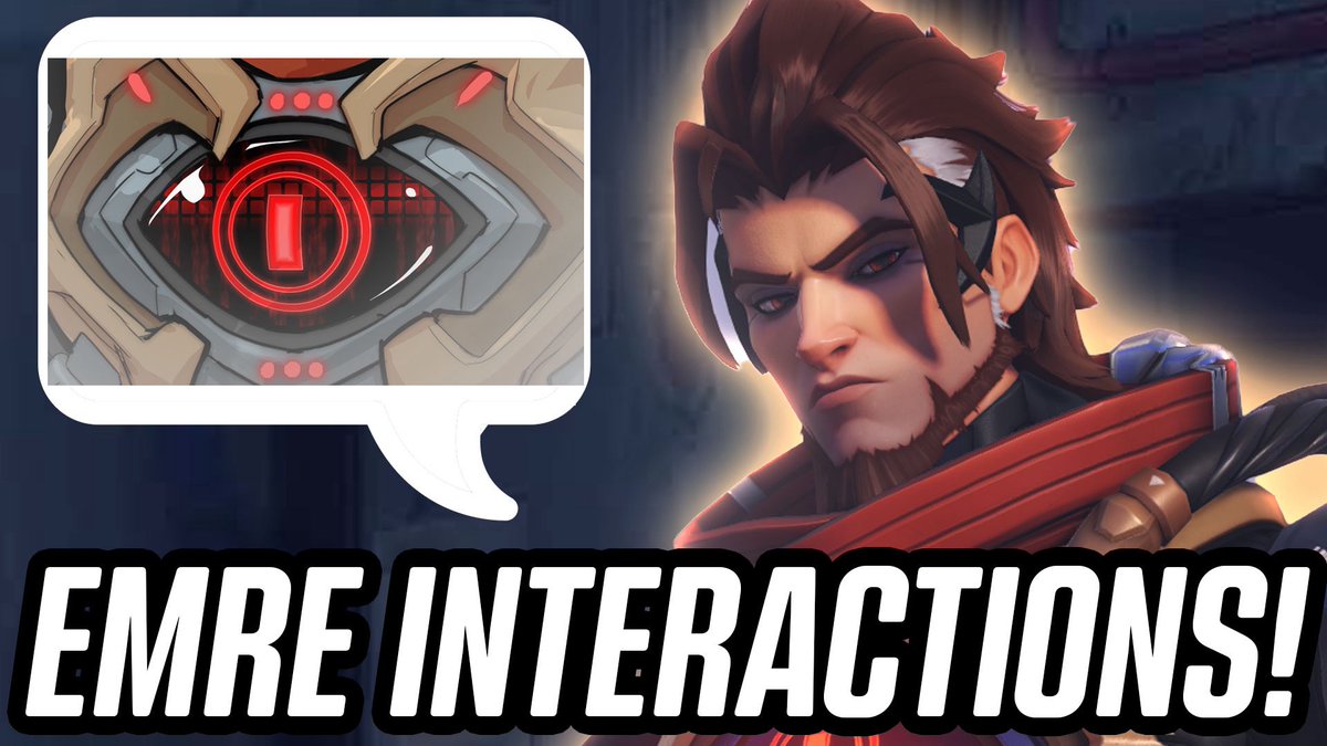 Emre's interactions give us a lot more insight into the lives of the two sides of him that are battling for control - man and machine!

Here's the (vast majority of) his interactions, elimination lines, map lines and more - link to video in reply / YouTube: Hammeh!