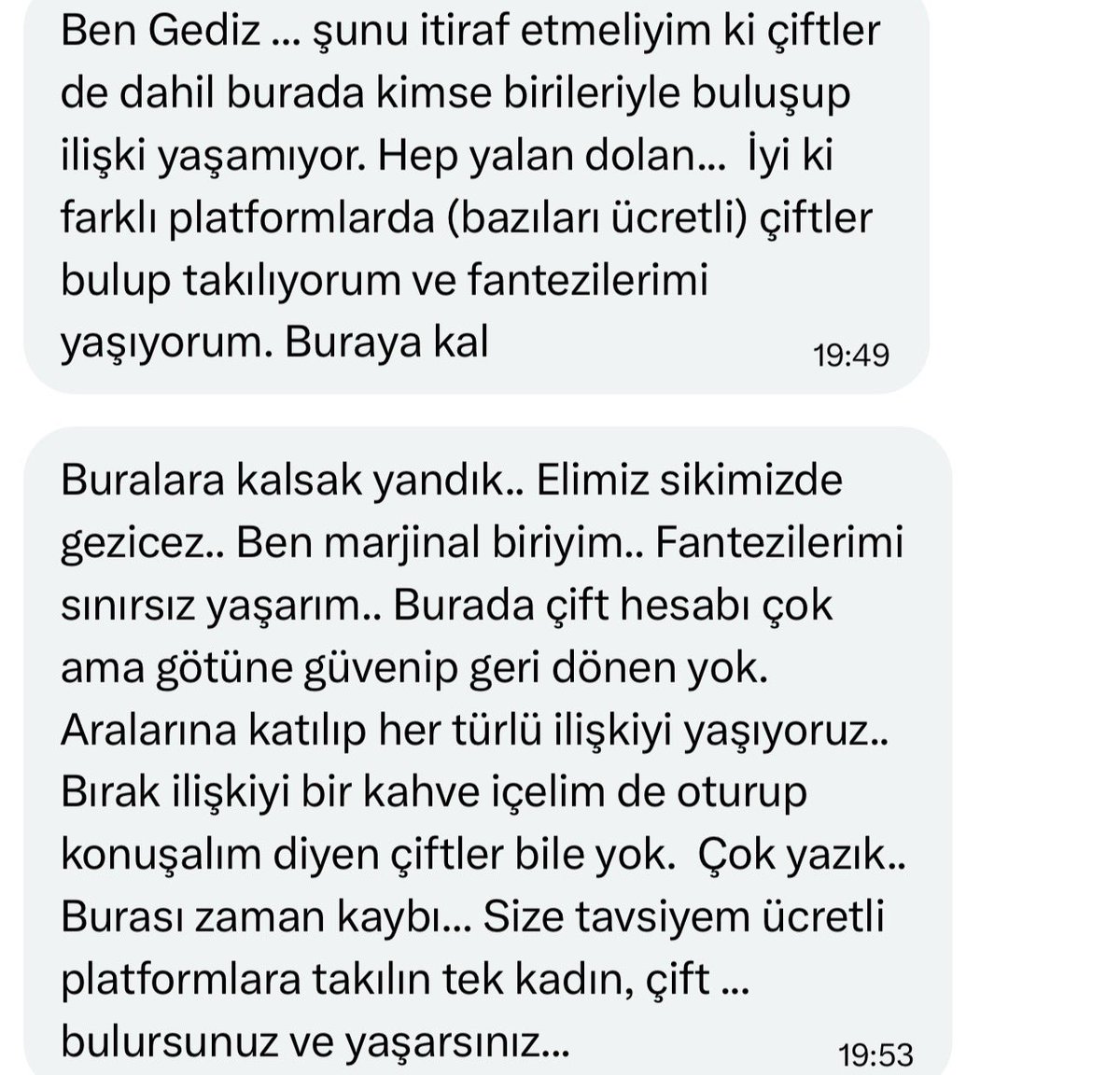 İtiraf et paylaşalım tweet media