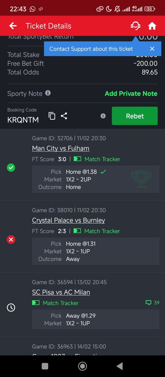 Throncryppt's tweet photo. @SportyBet ??? https://t.co/SHcqpplDkm