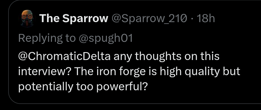 Chromatic Delta tweet media