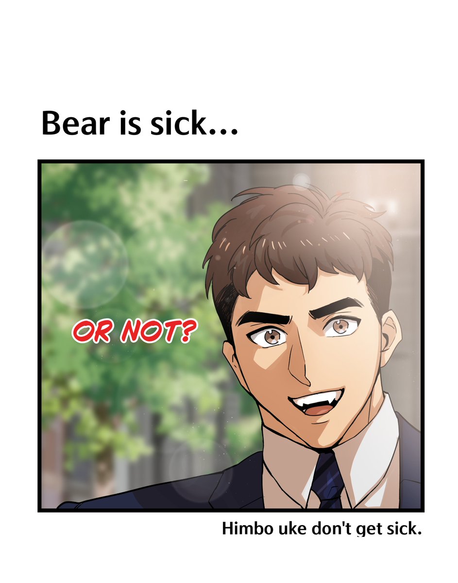 "You'll get sick too. Just go back." 🙄 

The tsundere top, everyone.

#DessertsAndDiscipline #BLComic