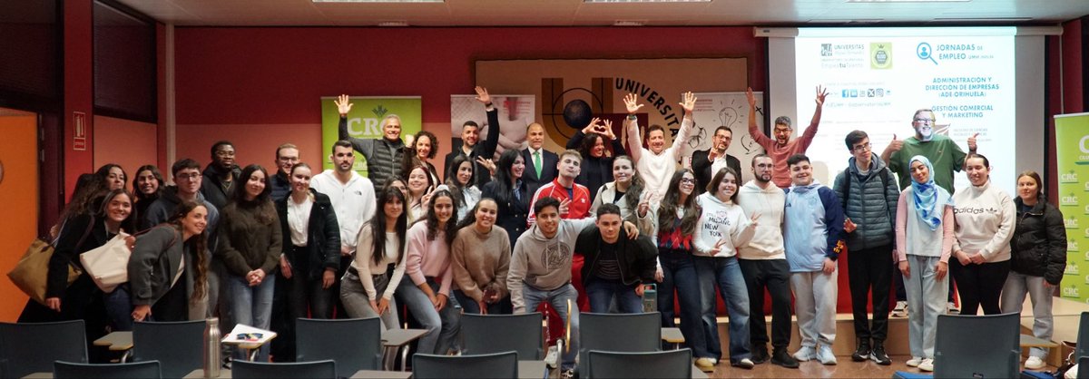 ADEumhOri's tweet photo. En el día de ayer, nuestra Facultad @UMHsalesas celebró las XXIX Jornadas de Empleo de los grados en ADE + Gestión Comercial y Marketing.

Gracias a todos los que habéis hecho posible estas jornadas y esperamos seguir contando con vosotros en futuras ediciones.
@observatorioumh https://t.co/T1OdV8QXcu