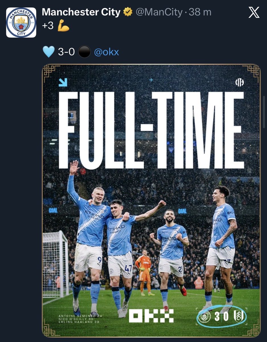 Broekhof28's tweet photo. Game #40 back in the stands with the old man and another @mancity W!!! Convincing first half! 3-0 @antoinesemenyo @nico33 @erling ⚽️. Come on #ManchesterCity 🩵🩵🩵. #mciful @premierleague #wefighttilltheend https://t.co/67Qu7nd1is