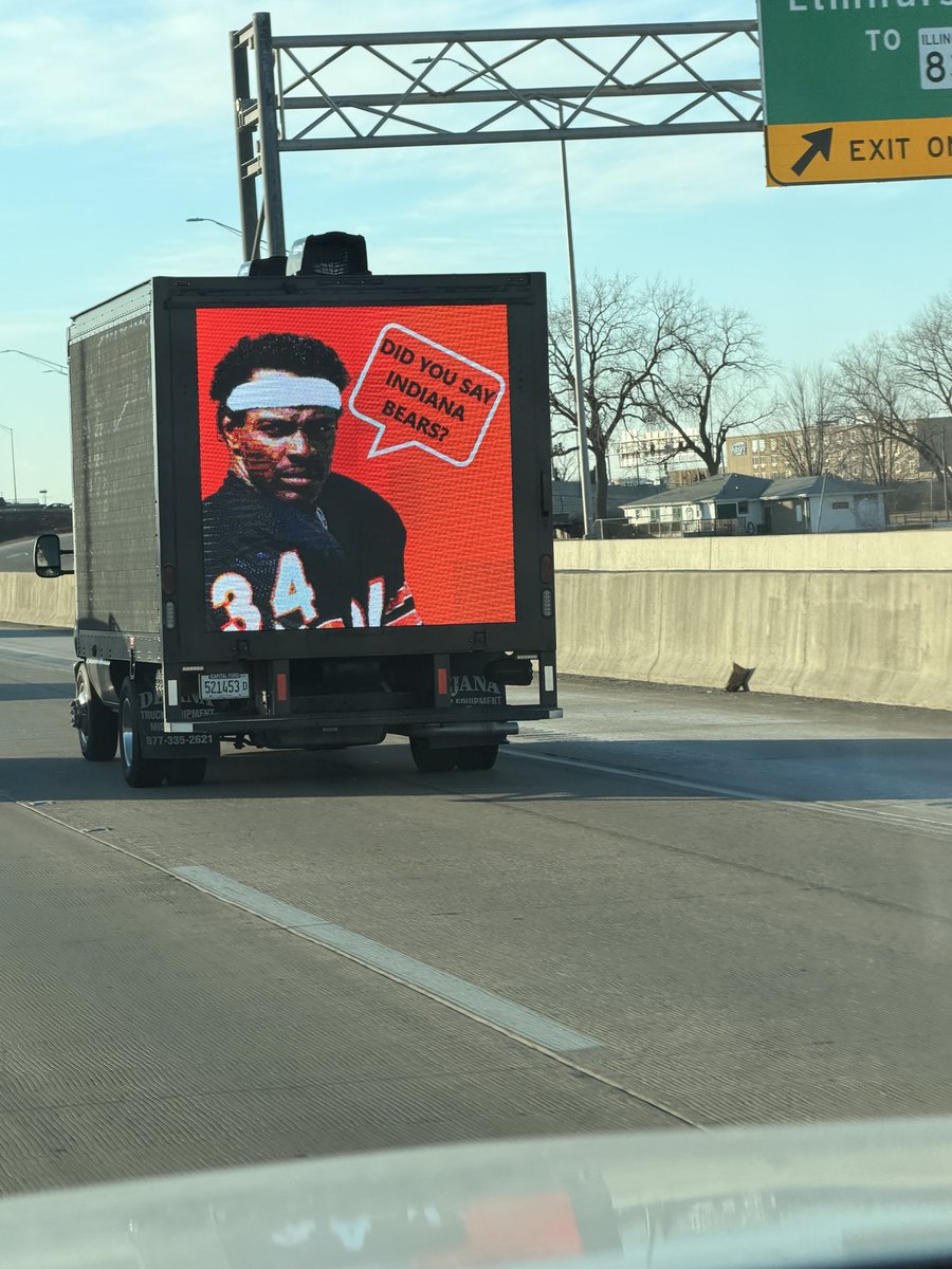 RyanJ_Powell's tweet photo. @ChicagoBears 
I90W https://t.co/7mwATeYZ0h