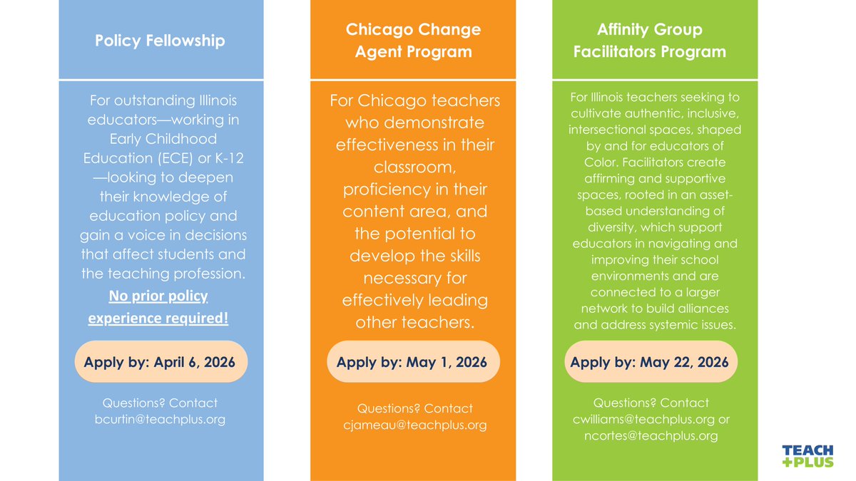 Teach Plus IL tweet media