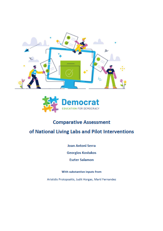 NOTUSasr's tweet photo. 📊 Nuevo informe del proyecto @DemocratHorizon : análisis comparativo de Living Labs e intervenciones piloto que fortalecen la Educación para la Democracia en 6 países europeos.

📥 Descárgalo aquí: https://t.co/oltrSsfLV8 https://t.co/ppMMR08iBJ