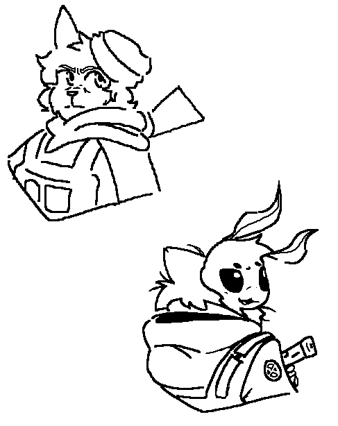 HaresJax's tweet photo. Fursona designs I made for two of my gaming buddies https://t.co/sDGiwMjs9P