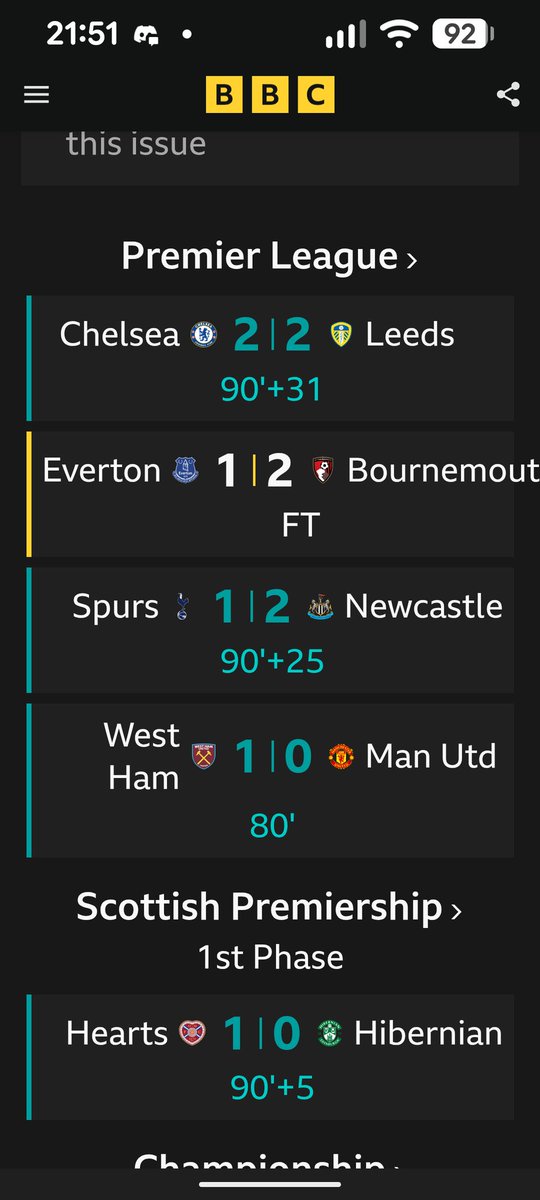 MidnightWhim's tweet photo. Can't believe the amount of extra time yesterday. Crazy times. #football #PremierLeague https://t.co/nlOMXUpAj7