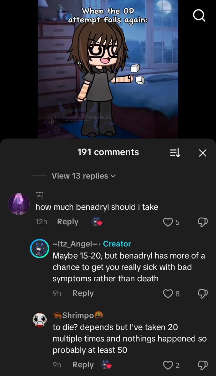 toast25149's tweet image. hey, so! I fucking hate all of tiktok
Why are we teaching people how to overdose now. Why the fuck would you do that.
Genuinely if you attempt and teach people in tiktok how to commit suicide successfully i will feel no simpathy, rest in peace but i wont give a shit youre" dead.