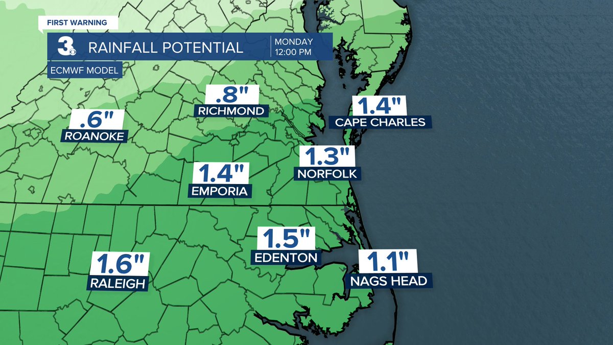 Weekend washout ??? Not quite. Saturday will be a great day, but rain arrives Sunday and lasts all day.