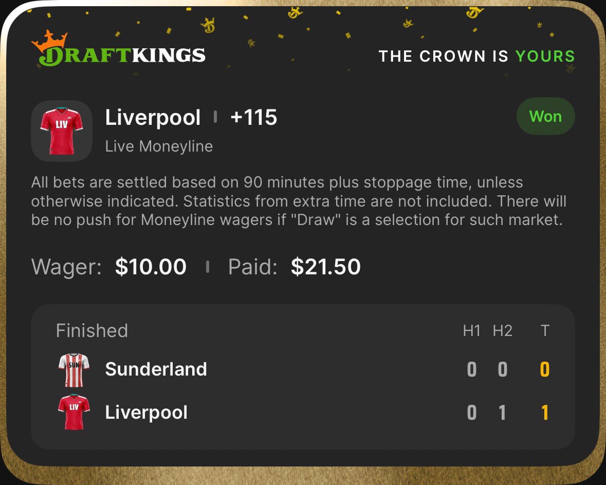 lachmoneylocks's tweet photo. 1-1 on prem today, forgot to post earlier. Villa Brighton o1.5 sells the lay. Live bet Liverpool✅ onto the evening. https://t.co/9pYjhcI1Qz