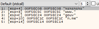 Cool find by <a href="/malwrhunterteam/">MalwareHunterTeam</a> 
The DLL decrypts and loads a downloader shellcode via EnumTimeFormatsEx callback function. It retrieves payload from gouvn[.]me and runs it in memory (no payload available)