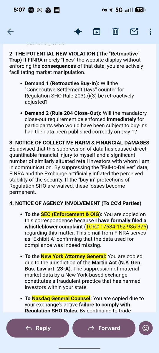 KurruptDad's tweet photo. $FLWS Update: finra says the erorr and not publishing failure to deliver daily short data from the Chicago exchange was not correctly being pushed....

Let that sink in for a minute and ask yourself if someone here has just admitted from fraud......

#Finra #Nasdaq #FLWS #SEC https://t.co/wDHIi2ON49