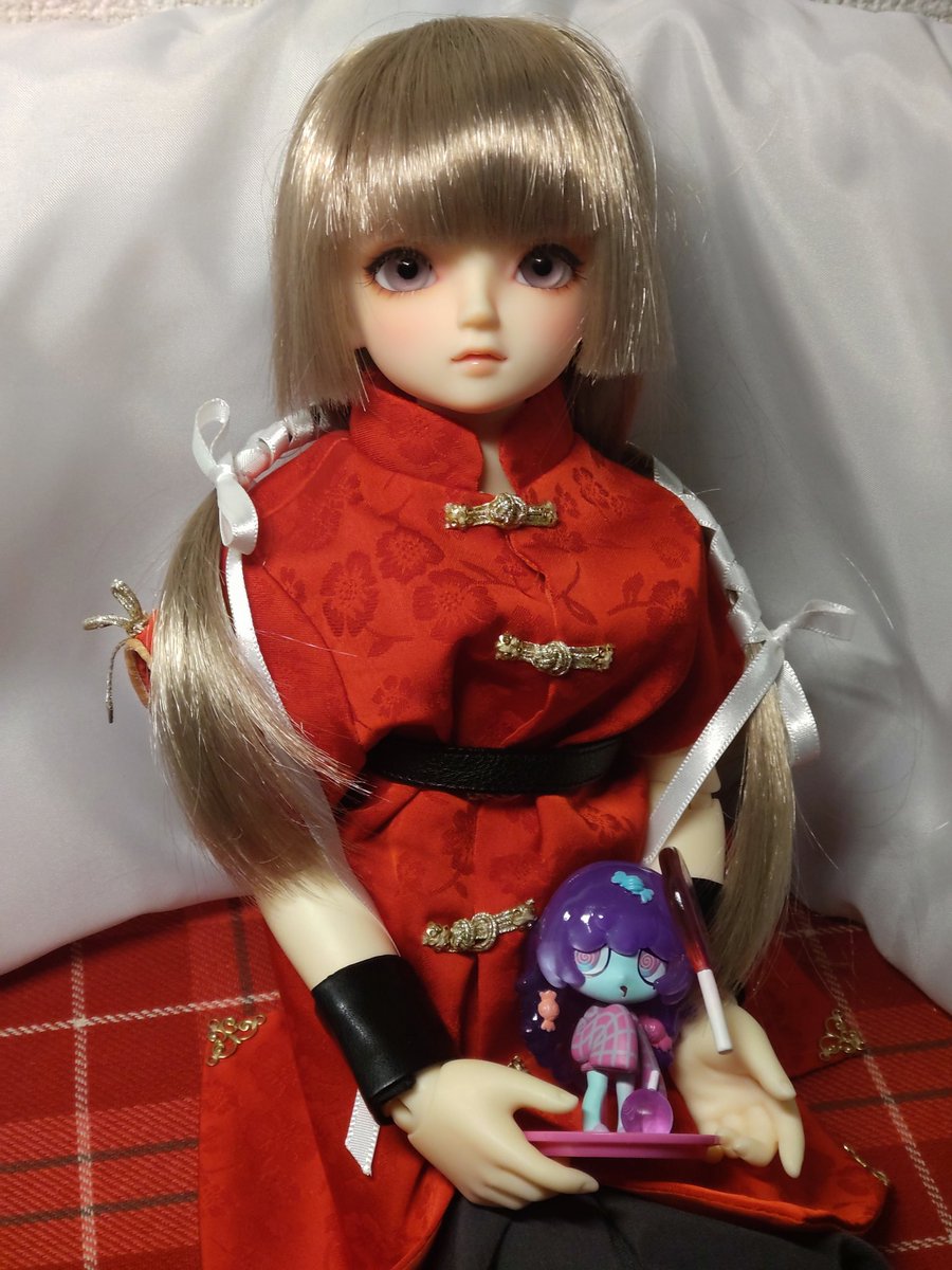 今日ハ2月12日ネ(星期四)✨️

早安☀香毒ダヨ💕

主人、昨日は楽しかったネ💕
ウイルスイーツのカプセルトイも多謝你啦〜😆💕
這个真古錐呢😆💕我真愛這款的扭蛋公仔啦🎰💕(これ可愛いネ💕私、こういうカプセルトイ大好きヨ💕)
主人、大好きダヨ〜🥰💕

今日も一日加油～😆💕
#おはドル
#虎香毒ダヨ