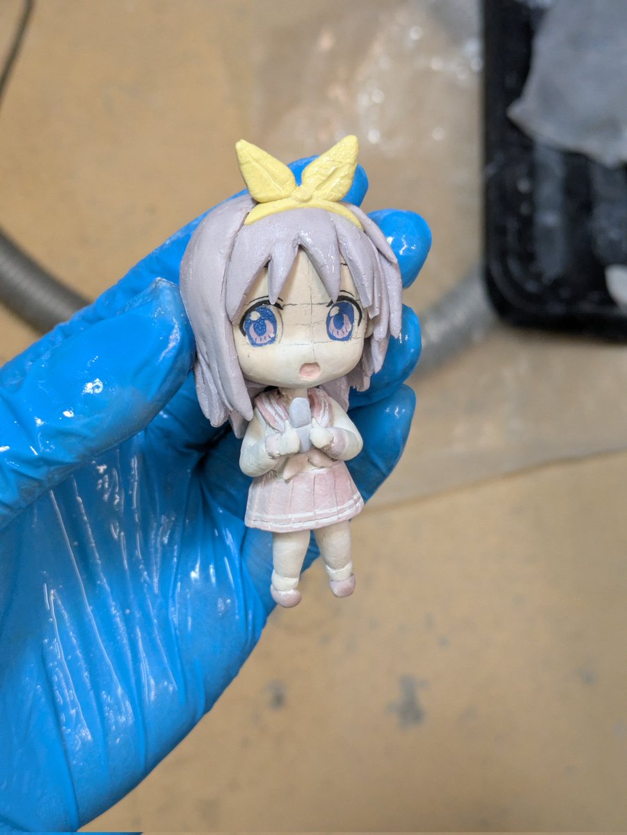 柊 つかさ #陶芸 #手びねり #luckystar #hiiragitsukasa #らきすた