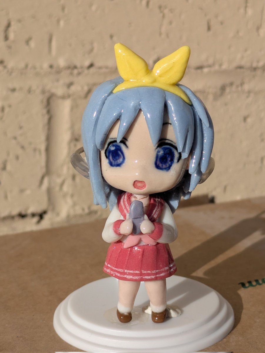 柊 つかさ #陶芸 #手びねり #luckystar #hiiragitsukasa #らきすた