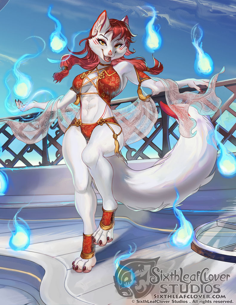 Lady Ren Shiro appears! Could this be a dream or reality? 🦊