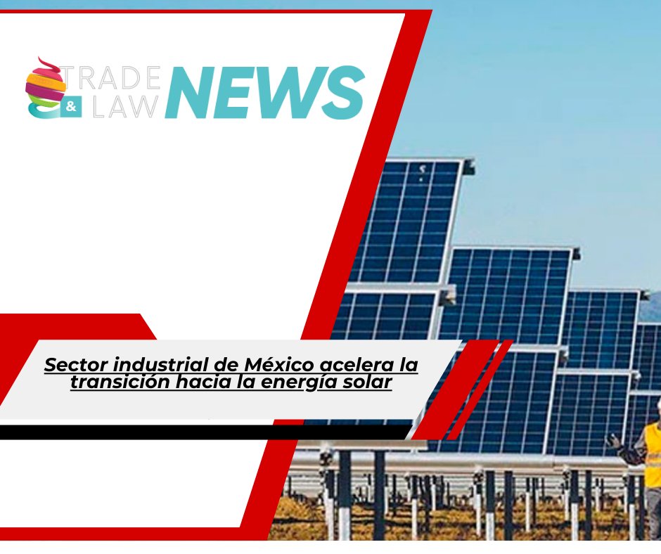 El sector industrial de México acelera su transición hacia la energía solar. ☀️🏭 Menos costos energéticos, mayor sostenibilidad y competitividad global.⚡tlcmagazinemexico.com.mx/index.php/2026…

#EnergíaSolar #IndustriaMexicana #Sustentabilidad #TransiciónEnergética