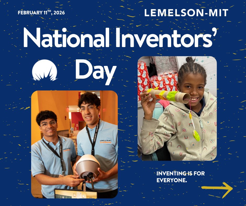 Lemelson-MIT Program tweet media