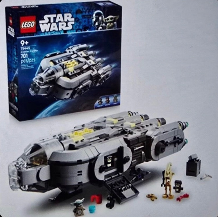 終了。 Lego Star Wars Anzellan Starship first look image 701 Pieces