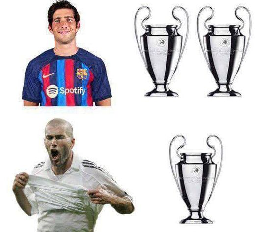 Madrid fans keep talking about UCLs. Yep, hang this high on the rooftops next time when they next bring up UCLs.