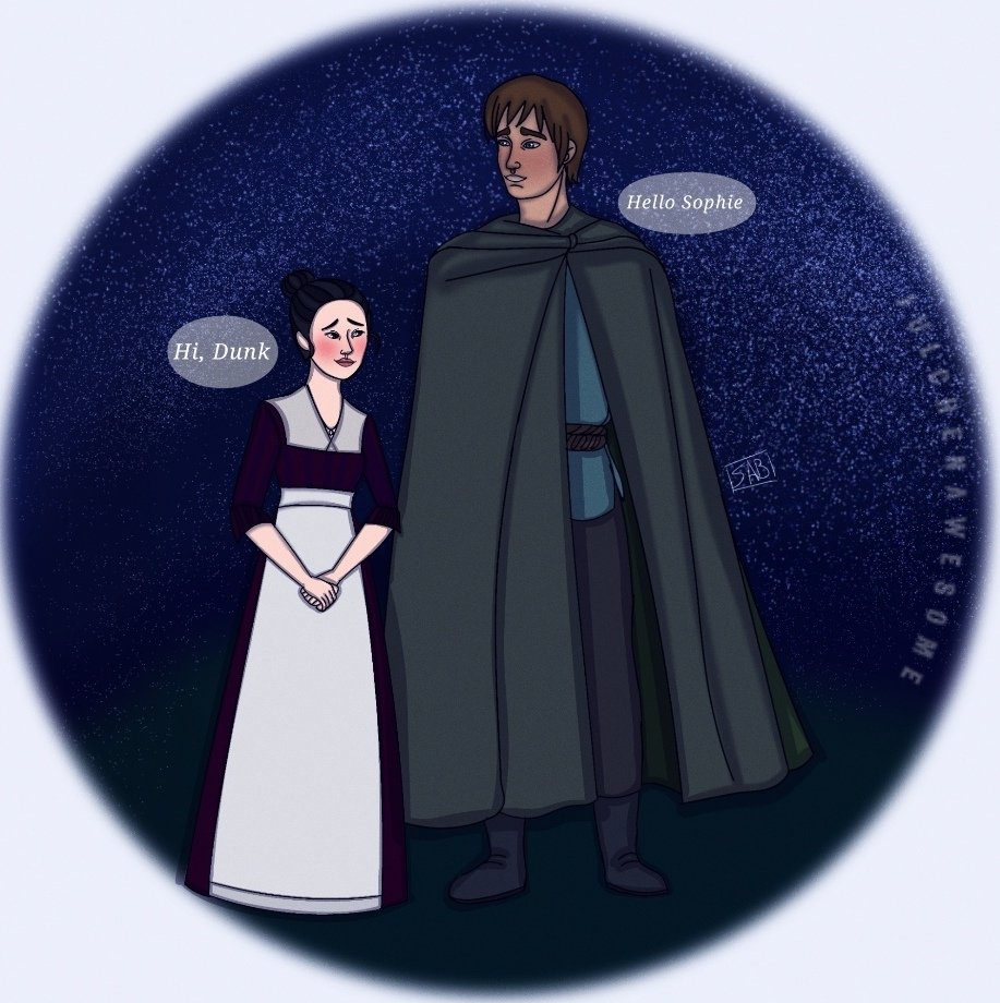 SOPHIE BAEK &amp; DUNK 🌠

Part 2 of my Bridgerton x AKOTSK Crossover, and my favorites characters are back. 

@bridgertonnetflix  #AKOTSK #dunkandegg #AKnightOfTheSevenKingdoms #serduncanthetall #dunk #sophiebaek #BridgertonS4 #digitalart