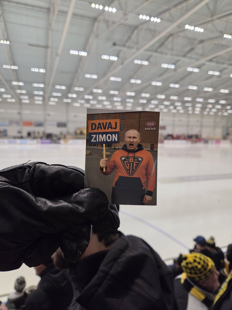 Det enda positiva idag var gåvan från bybon #svbandy