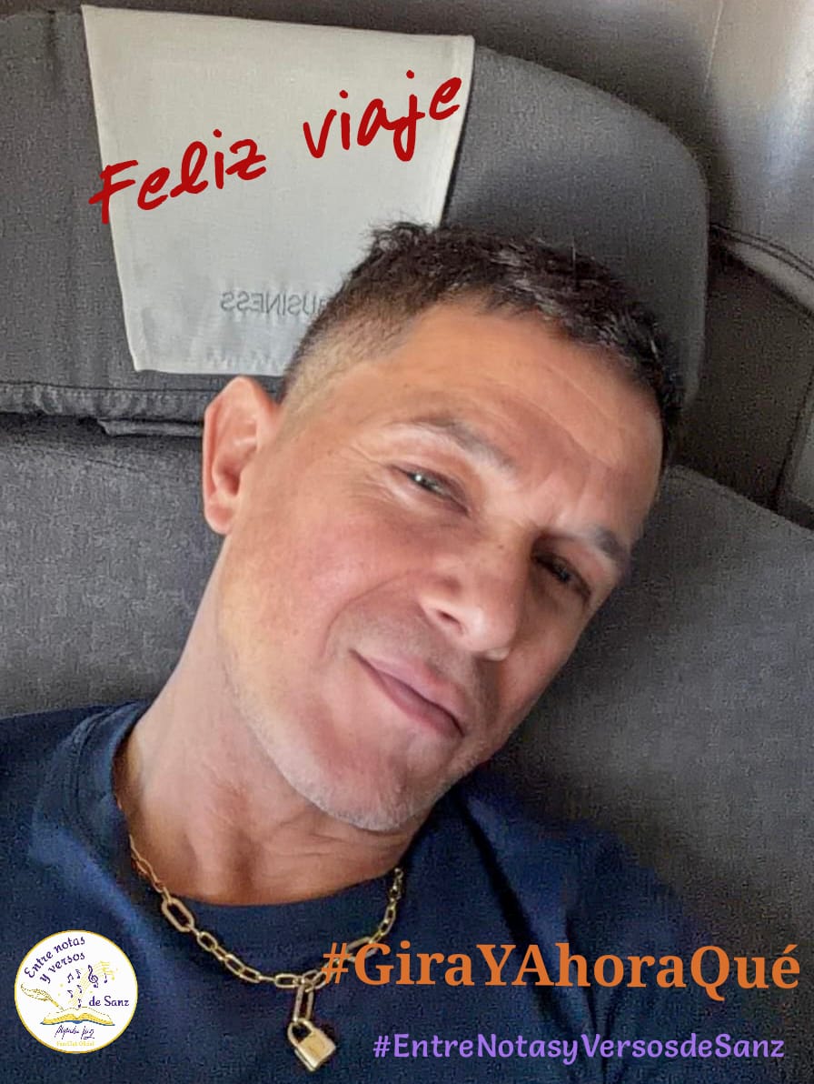 <a href="/AlejandroSanz/">Alejandro Sanz</a> Las chicas de <a href="/NotasVersosSanz/">Entre Notas y Versos de Sanz</a> te deseamos un feliz viaje, y, para no equivocarnos, seguimos a lo nuestro. Inicio #girayahoraqué  <a href="/seitrackes/">SeitrackES</a>
