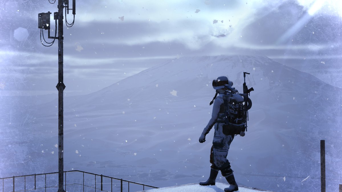 ❄️Snowy journey with a random raider