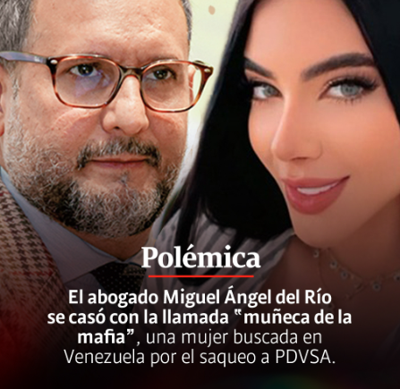 <a href="/migueldelrioabg/">Miguel Angel Del Río Malo</a> Ve, hablando de farsas...

A tu esposa, que no se casó con vos por amor y que es conocida como "la muñeca de la mafia", la buscan en Venezuela por desfalcar PDVSA. Para su mala suerte, se casó con un abogado que pierde todos los casos.

Mis condolencias, tinterillo.