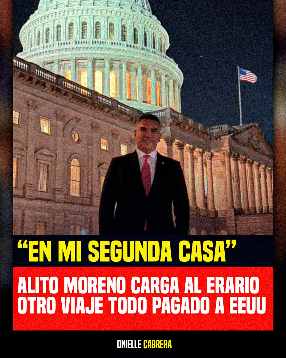 🚨Anda en su segunda casa | Con cargo al erario, Alito vuelve a hacerse un viaje todo pagado a los Estados Unidos.