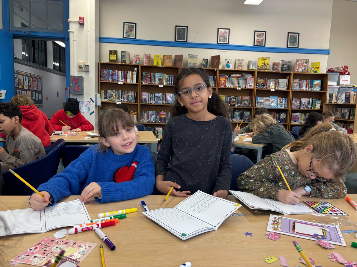 litworldsays's tweet photo. It's been one week since World Read Aloud Day! We're looking back on this book-making workshop led by our very own Paige, where she guided students to write their own books to read aloud. Let this remind us we all have a story that's worth celebrating! #worldreadaloudday #WRAD26 https://t.co/KcW0A5ca6J