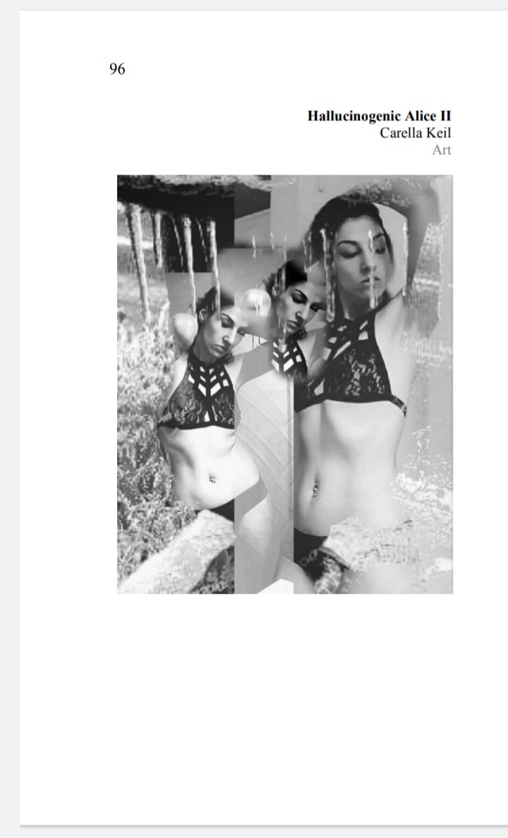 catalogofdream's tweet image. Hallucinogenic Alice II | Carella Keil
Door is a Jar Issue 35
@DoorIsAJarMag
doorisajarmagazine.net/issues/summer-… 
#bnwportrait #litjournal #bnwmood