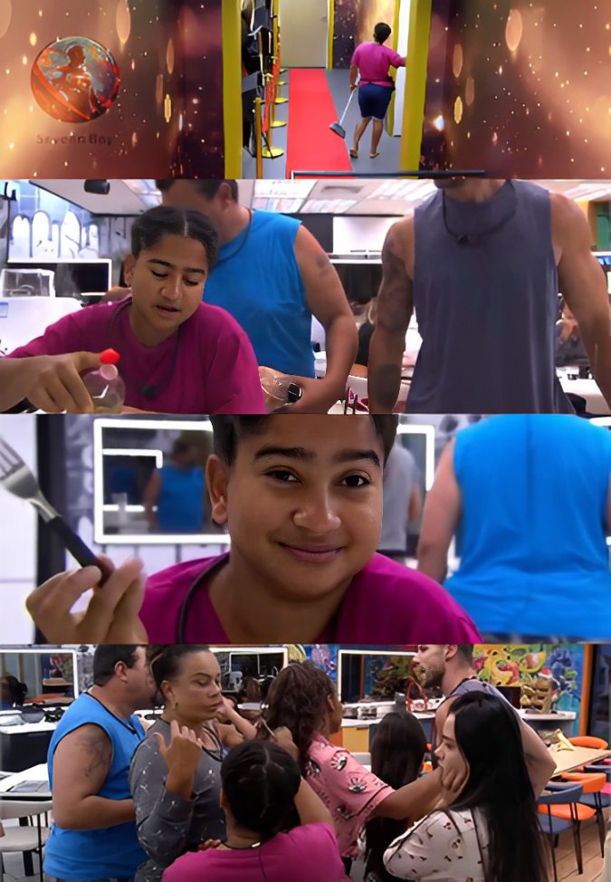 Uma imagem vale mais que mil palavras! 

#BBB26 | MILENA EXPULSA